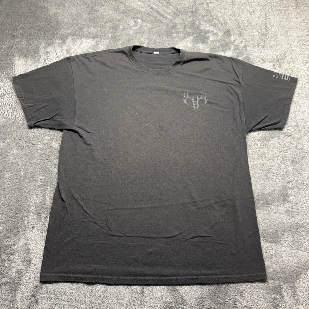 Buck Wear Graphic T-Shirt Mens XL Gray Good These Colors Dont Run They Reload